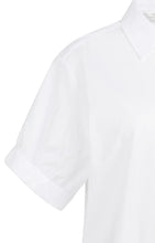Load image into Gallery viewer, Yaya Blouse with short rolled-up sleeves and collar