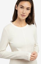 Load image into Gallery viewer, Yaya Striped long sleeve top with round neckline