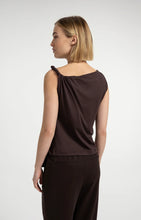 Load image into Gallery viewer, YAYA Top with Twisted Shoulder Strap Detail