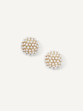 Load image into Gallery viewer, OLIVE AND PIPER Mini Pearl Pave Stud
