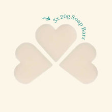 Load image into Gallery viewer, ENGLISH SOAP CO. Lemon &amp; Mandarin Heart Soaps

