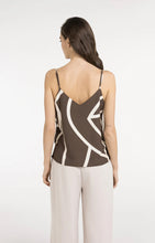 Load image into Gallery viewer, YAYA Printed v-neck singlet
