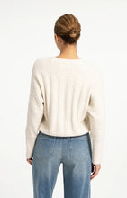 Load image into Gallery viewer, YAYA Rib Batwing Sweater with Cord
