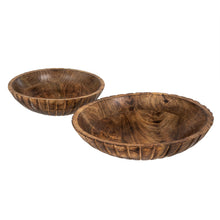 Load image into Gallery viewer, Round Wood Bowl
